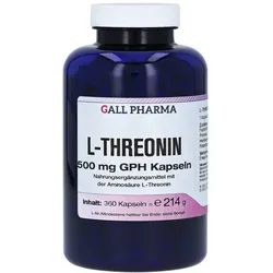 L-threonin 500 mg GPH Kapseln 360 St