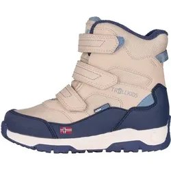 TROLLKIDS Kids Lofoten Winter Boots XTS, Größe 39 in Beige Beige
