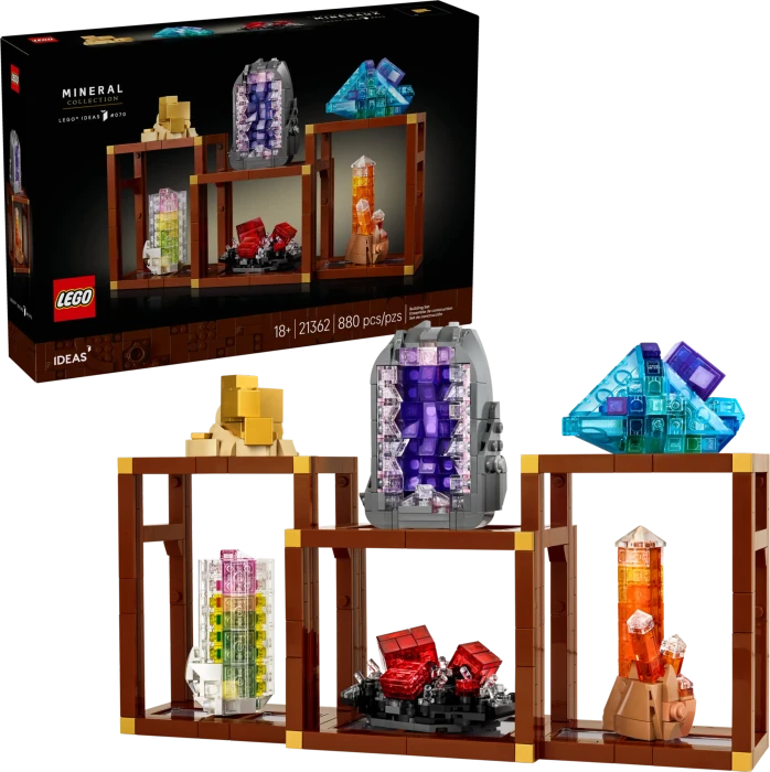LEGO Ideas 21362 Mineraliensammlung