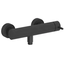 Ravak Duscharmatur Nox ohne Duschset, 150 mm, schwarz X070651
