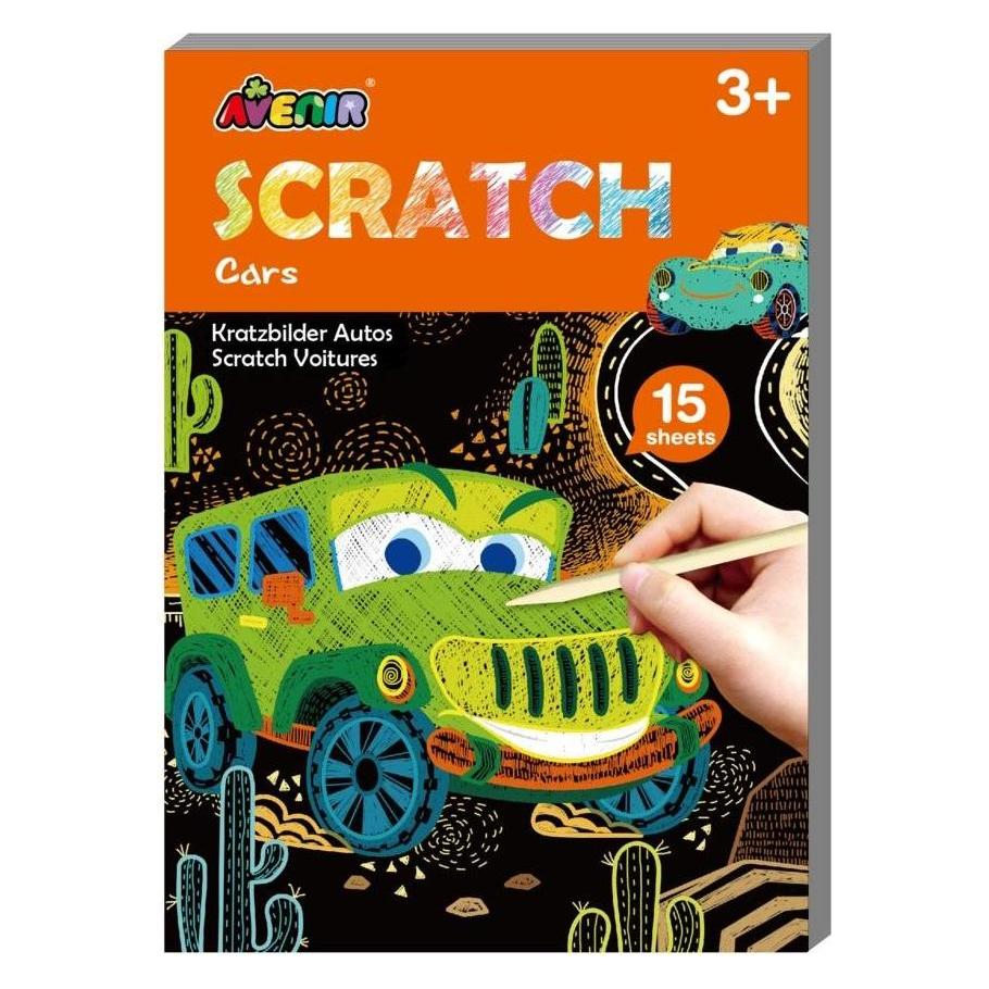 Avenir AVE Mini Rubbelbuch-Autos (58CH221659)