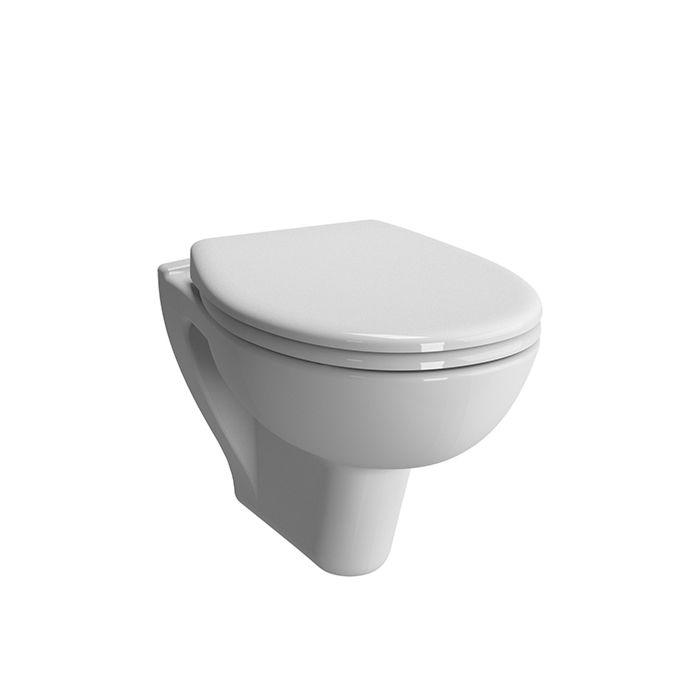 Vitra S20 Wand-Tiefspül-WC 7641B403-0075 35,5x52cm, 3/6 l Spülvolumen, weiß VC, ohne Bidetfunktion