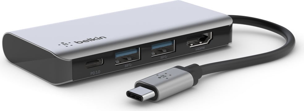 Belkin CONNECT USB-C 4-in-1 multiportadapter AVC006btSGY