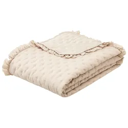 Tagesdecke Daisy Beige ca. 160x220cm