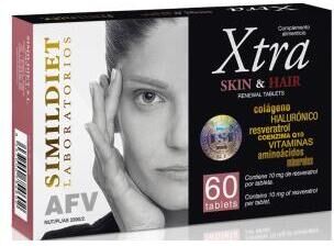 SimilDiet Xtra Skin & Hair 60 Comprimidos