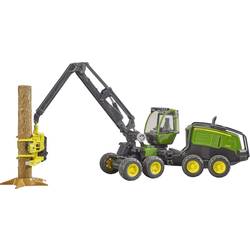 bruder Landwirtschafts Modell John Deere Harvester mit Baumstamm Fertigmodell Traktor Modell 33112581