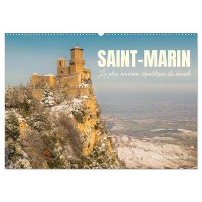 Saint-Marin La plus ancienne république du monde (Calendrier mural 2027 DIN A2 vertical), CALVENDO calendrier mensuel