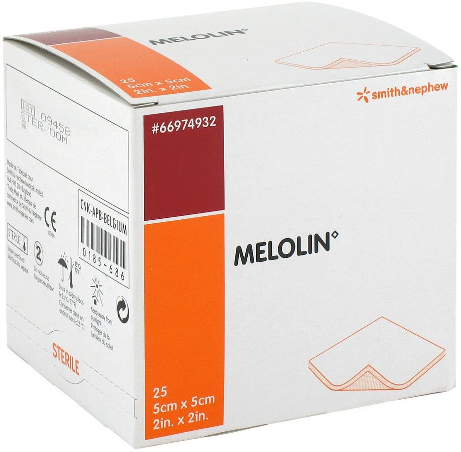 Melolin 5x5cm Wundauflagen steril 25stk