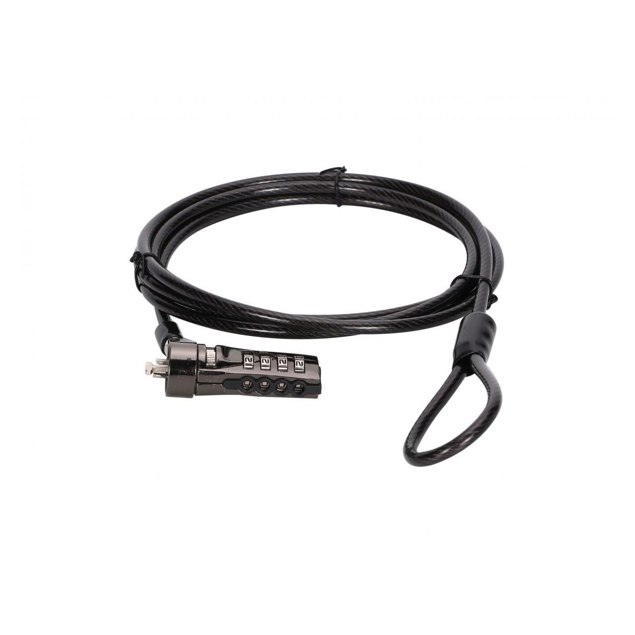 Conceptronic NBT Notebook Zahlenschloss Standard 1.8m sw