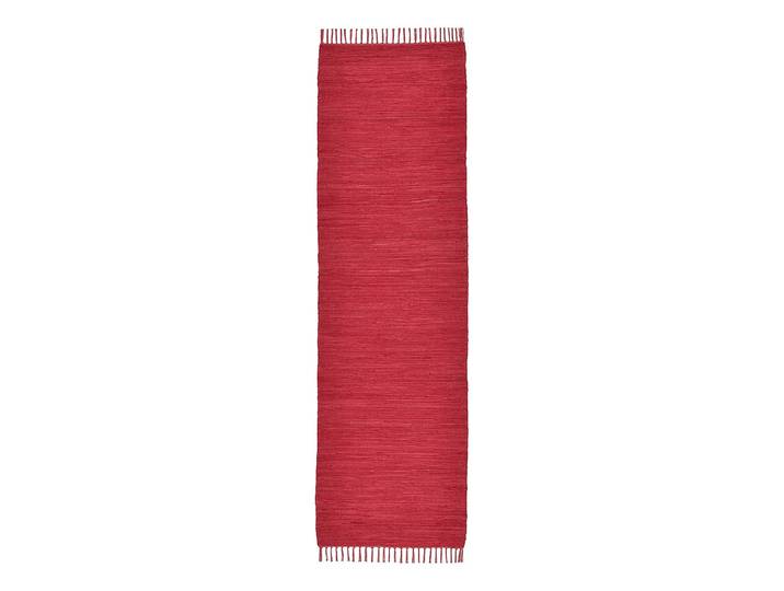 Tapis de couloir Happy Cotton 70 x 250cm Rouge/Rouge