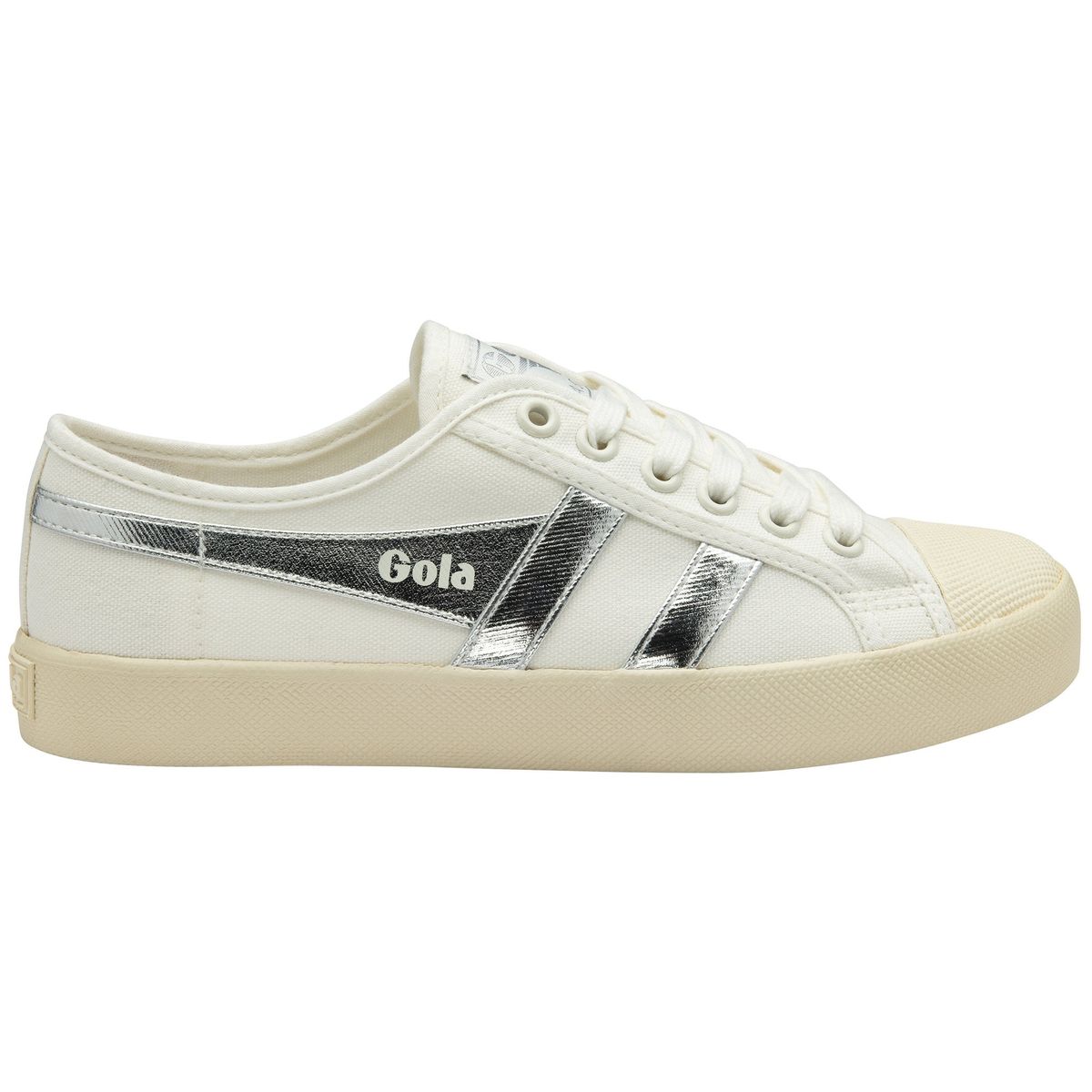 Gola Coaster Sneaker Women off white/silver (XJ) 41 CLA174-XJ-41-offwhitesilver
