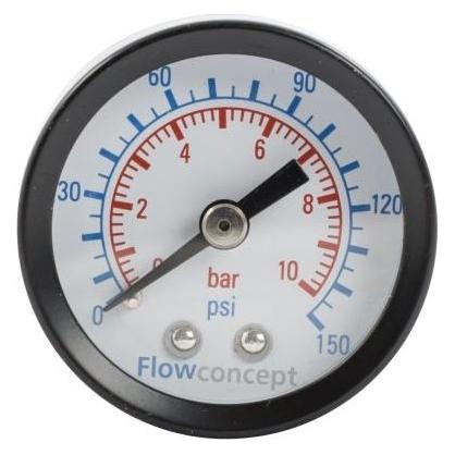 TJEP manometer ø40 0-10 bar 1/8" (10 Bar) (106279)