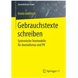 Gebrauchstexte schreiben, Fachbücher von Gisela Goblirsch