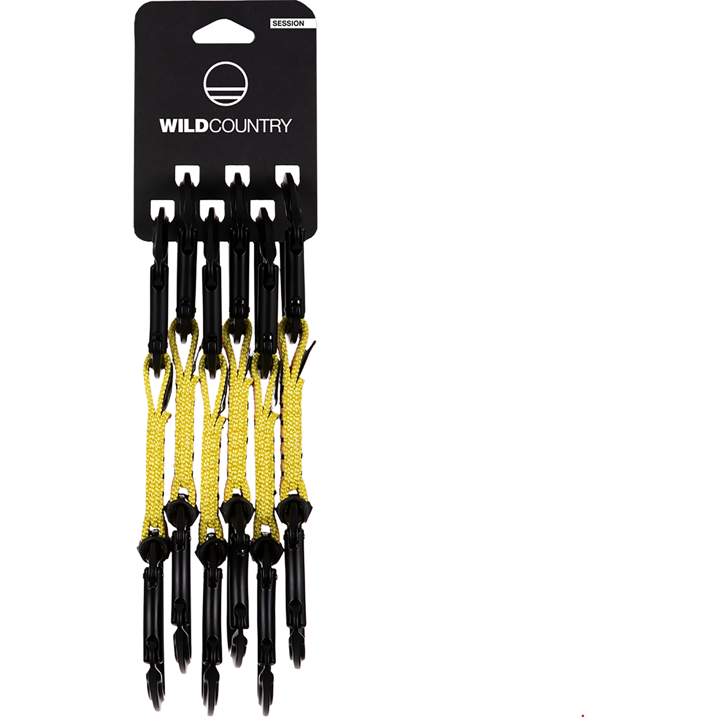 Wild Country Session Expressset 6er Pack Express-Sets gelb Sportklettern