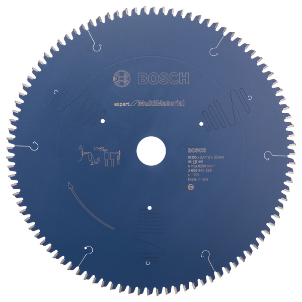 Bosch Kreissägeblatt Expert for Multi Material, 305 x 30 x 2,4 mm, 96 2608642529