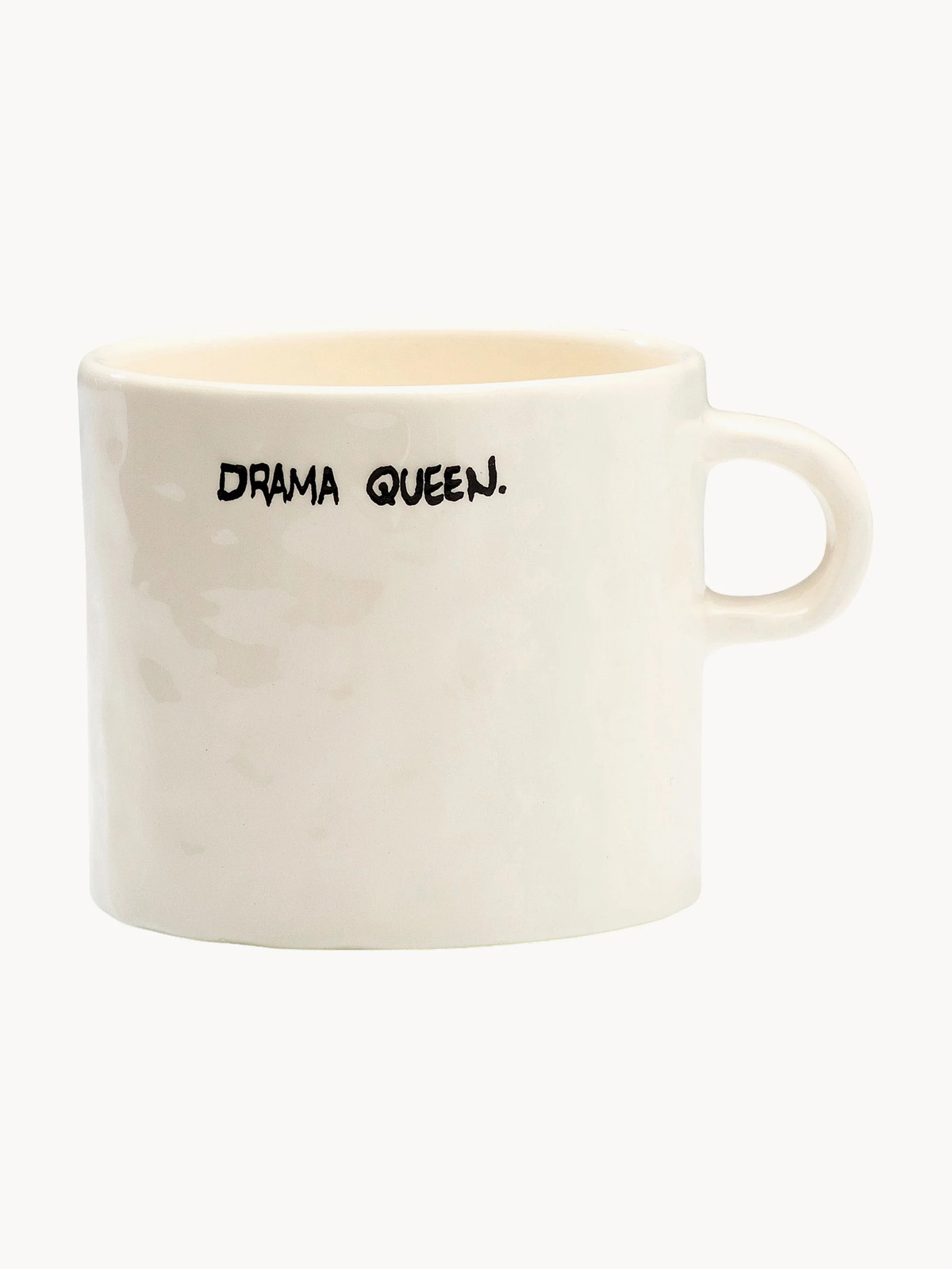 Handbeschilderde beker Drama Queen van Anna + Nina