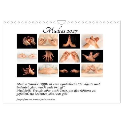 Mudras / 2027 (Wandkalender 2027 DIN A4 quer), CALVENDO Monatskalender