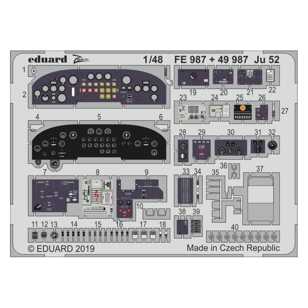 Eduard Ju 52 for Revell (FE987)