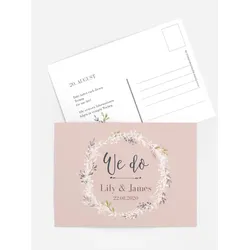 Antwortkarten für Ihre Feier selbst gestalten mit Spruch und Fotos im Onlinedesigner bei Meine-Kartenmanufaktur.de