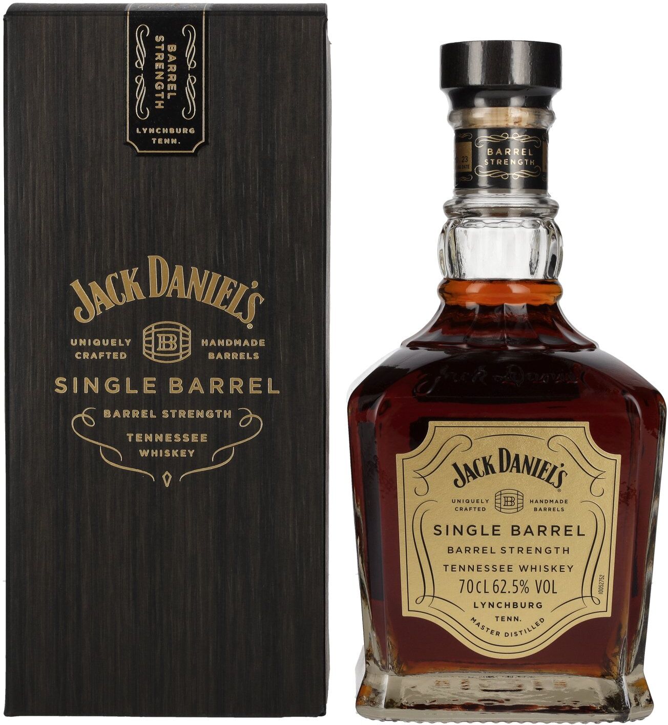 Jack Daniel's Select Single Barrel Barrel Strength Tennessee Whiskey 62,5% Vol. 0,7l in Geschenkbox