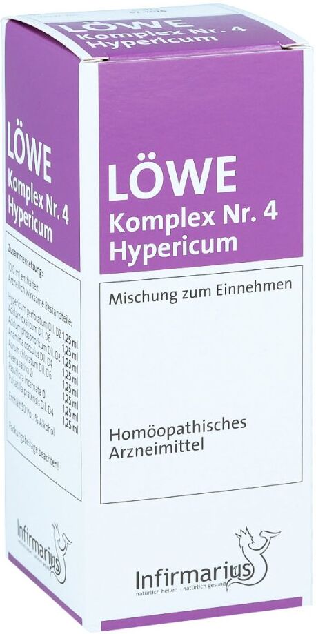 Löwe Komplex Nummer 4 Hypericum Tropfen 100ml
