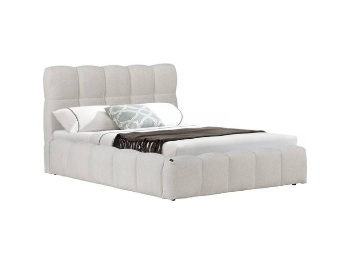 Habitat Garten Bett davos beige, Beige, 200x160 cm, Schlafzimmer, Betten, Polsterbetten