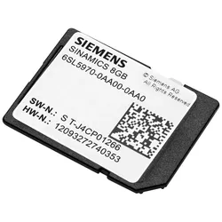 Siemens 6SL5970-0AA00-0AA0 SINAMICS SD-Card 8 GByte, leer 6SL59700AA000AA0