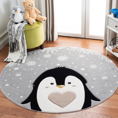 SAFAVIEH, Carousel Kids Henriikka Penguin Rug