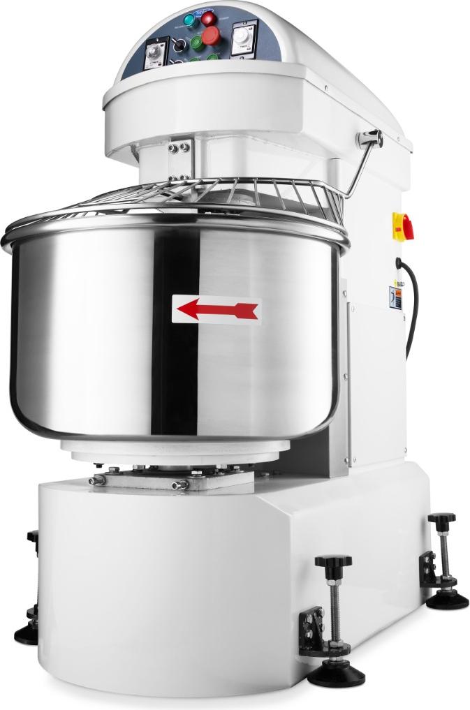 Maxima - Gastro Teigmischer - 130 l - 80 kg Teig - 2 Geschwindigkeiten - 400 V