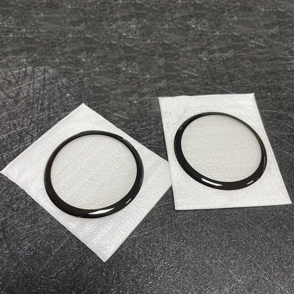 INF PMMA Composite Hitzebeständige Uhren Displayschutzfolie kompatibel mit OPPO WATCH X2 (2er-Pack) - High Definition, Kratzfest