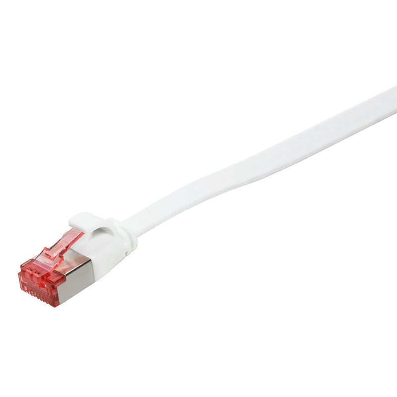 LogiLink platte patchkabel Cat. 6, 15,0 meter, wit