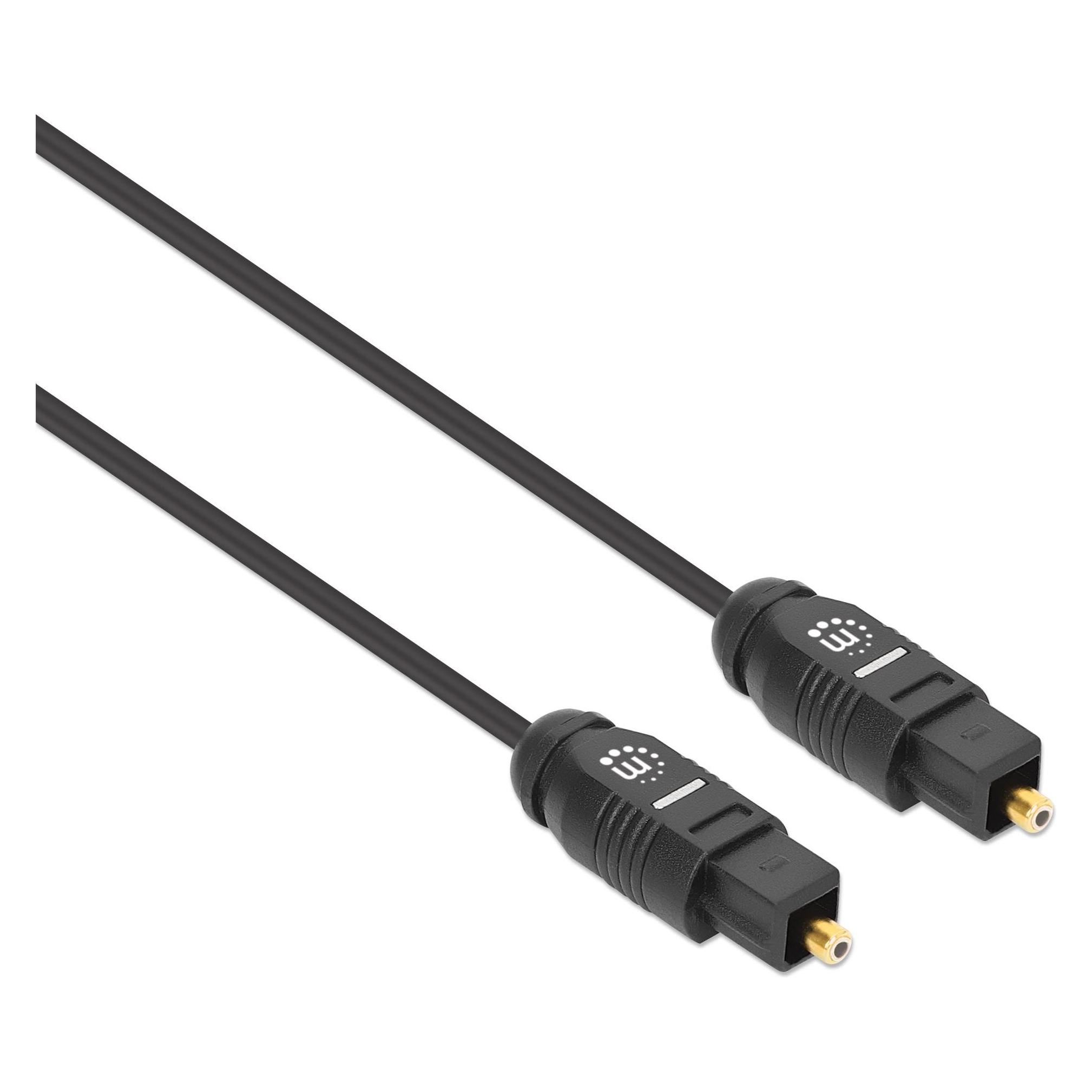Manhattan Audiokabel Toslink Stecker/Stecker (2 m, Toslink Kabel) (356077)