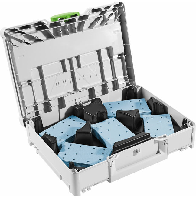 Festool Systainer³ pour abrasifs SYS-STF 80X133 GR-Set Grenat (578194)
