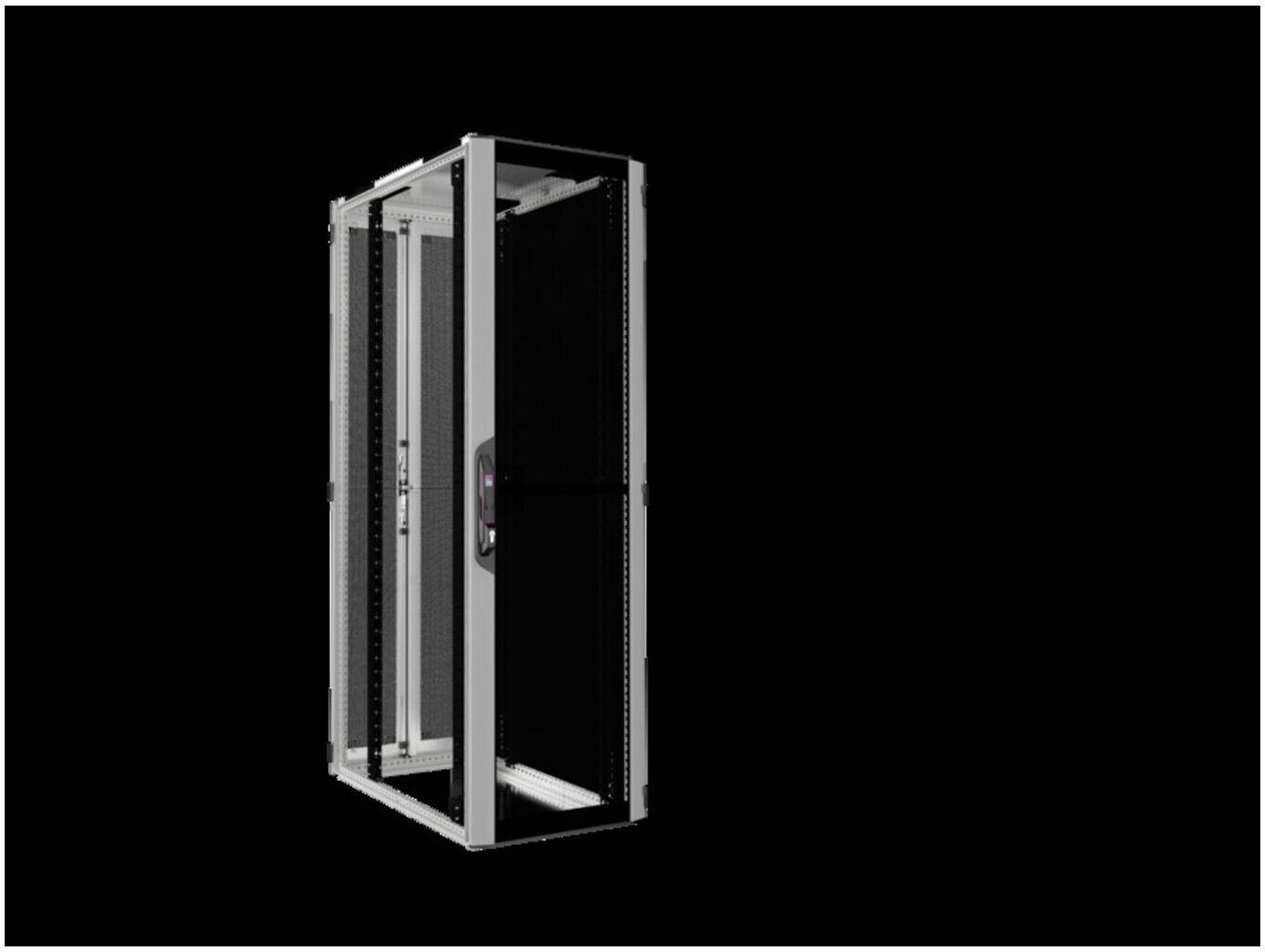 Rittal Netzwerk/Serverschrank VX 5308.113 belüftet standard (5308113)