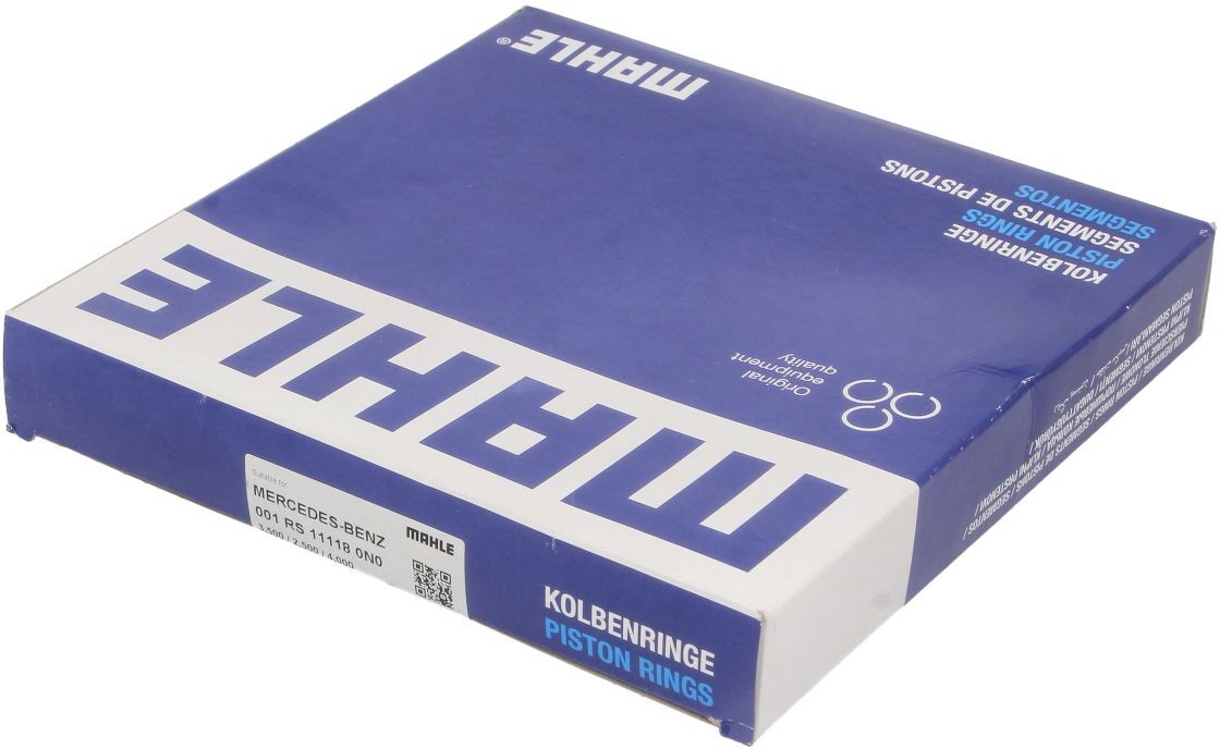 Kolbenringsatz MAHLE 001 RS 11118 0N0
