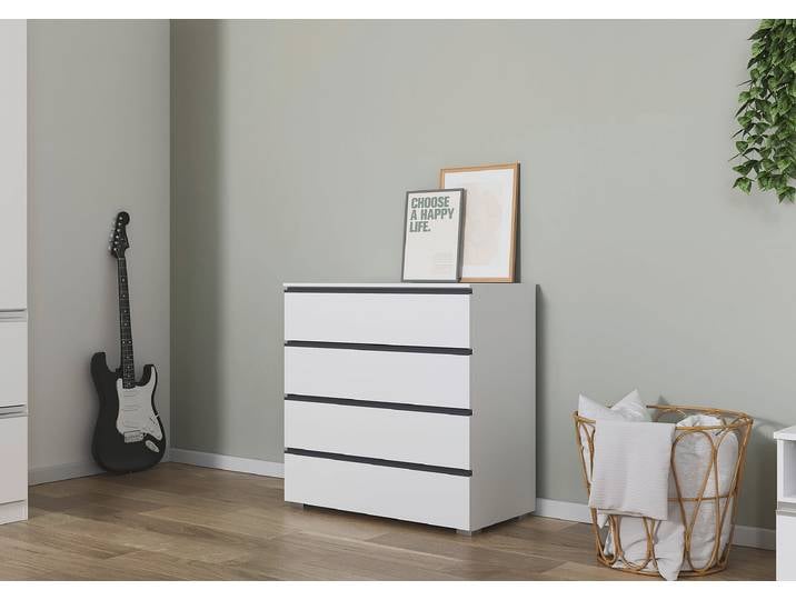 Commode - Type B 80 x 81 x 42cm Blanc