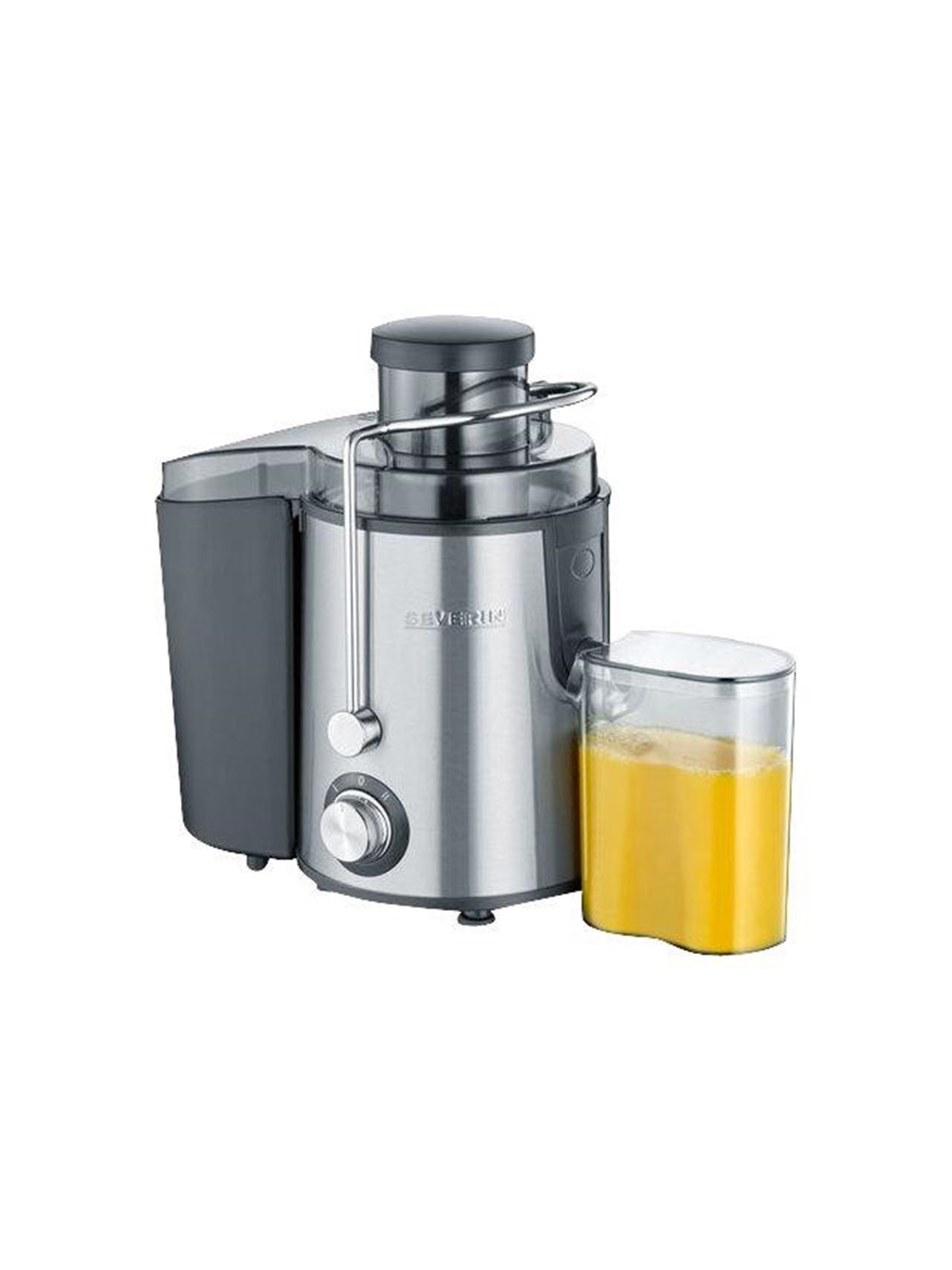SEVERIN ES 3566 - juice extractor - stainless steel/black