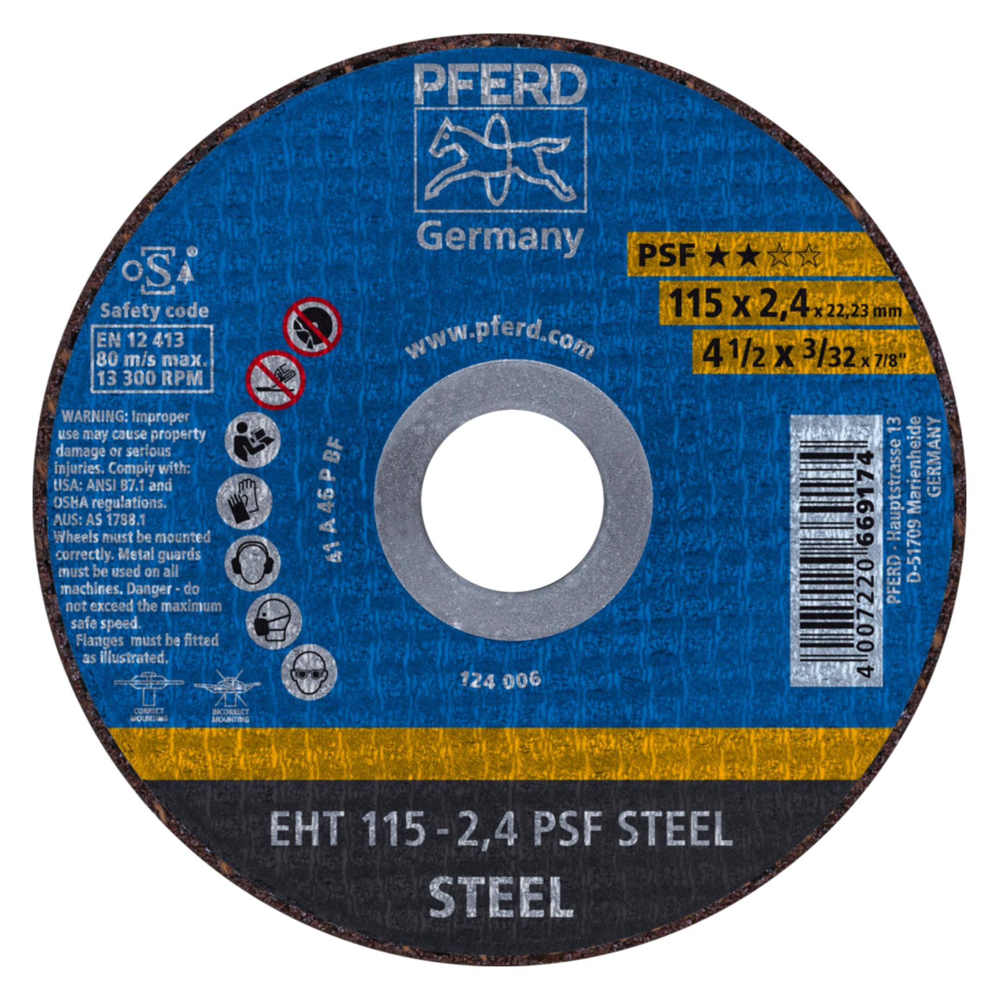 Pferd EHT 115-2,4 PSF STEEL (EHT 115-2,4 PSF STEEL)