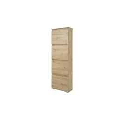 smart Schuhkipper  BEN ¦ holzfarben ¦ Maße (cm): B: 58 H: 176 T: 25.0