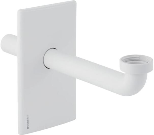Geberit Fertigbauset für Waschtischelement  mit Unterputz-Geruchsverschluss, weiss, 115416111