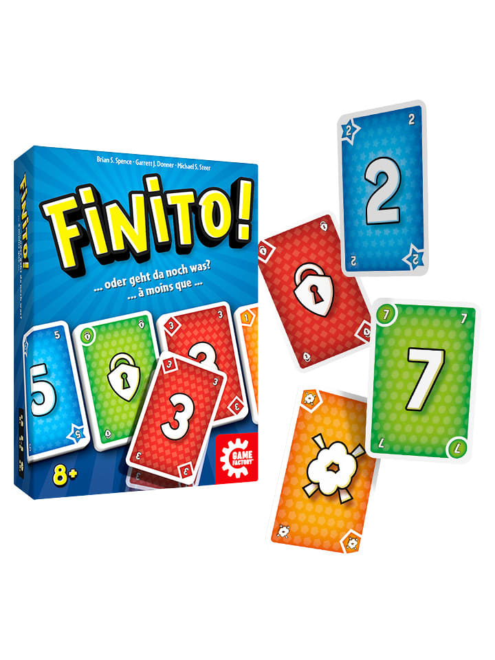 Game Factory Kartenspiel "Finito" - ab 8 Jahren - onesize