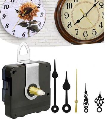 Multicon Wholesale Hub Quartz Wall Clock Movement Mechanism DIY Replacement Hands Repair Tool Parts Kit Accurate & Silent Mechanism Quartz Wall Clock Movement Mechanism DIY Replacement Hands Repair Tool Parts Kit Accurate & Silent Mechanism