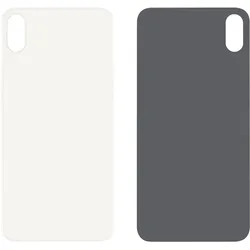 iPhone XS Max Backcover Silber (Weiß)