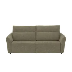 smart Big Sofa  Linda , grün , Maße (cm): B: 226 H: 78 T: 100.0