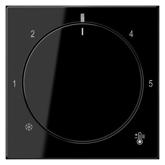 JUNG Abdeckung f.Thermostat A1749BFSW (A1749BFSW)