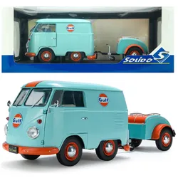 Solido 1:18 Cool Combi Oil Tribute blau