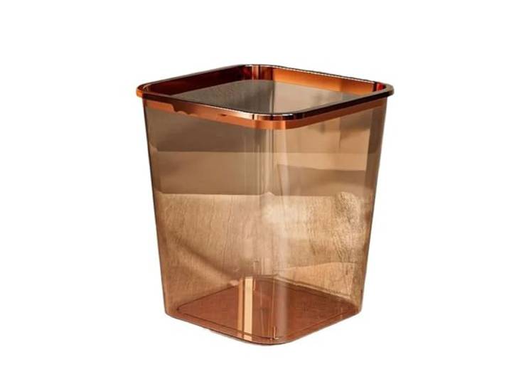 9bbhfJw4R Haushaltsmülleimer Mülleimer Im Büro(Orange,Klein)
