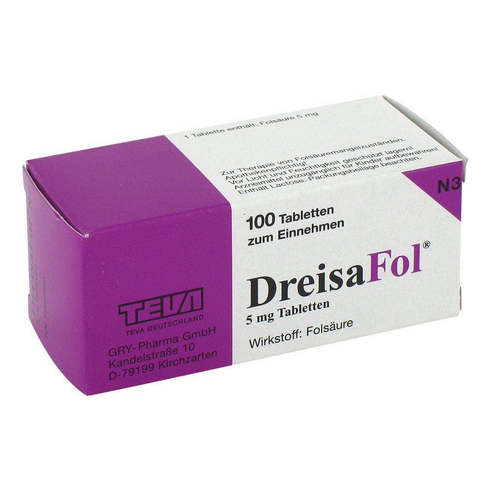 Teva GmbH Dreisafol Tabletten 01223937