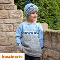 Strickanleitung – Pullover aus Woll Butt Heidi
