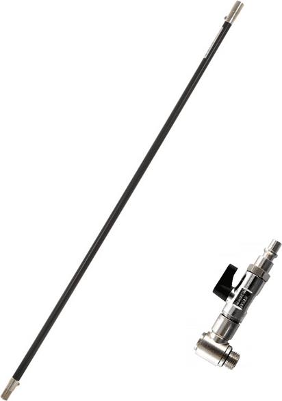 AgriEuro Premium Asta di prolunga pneumatica Agrieuro 100 cm per compressore - Asta fissa 100 cm